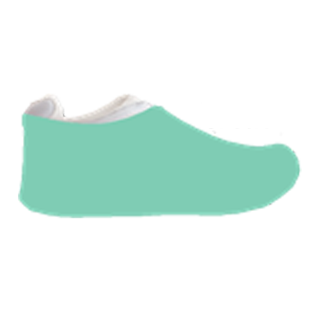 Lucite Green Sneakerskins Stretch Fit 12 Pairs